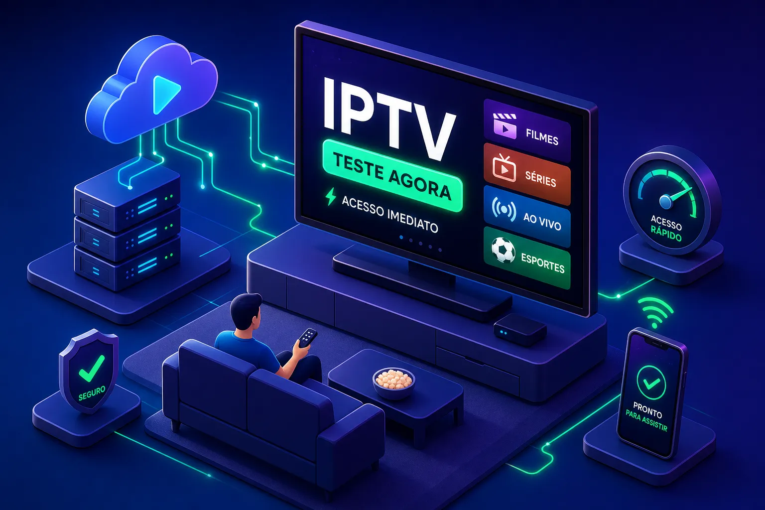 IPTV Teste Agora: Como Acessar Imediatamente