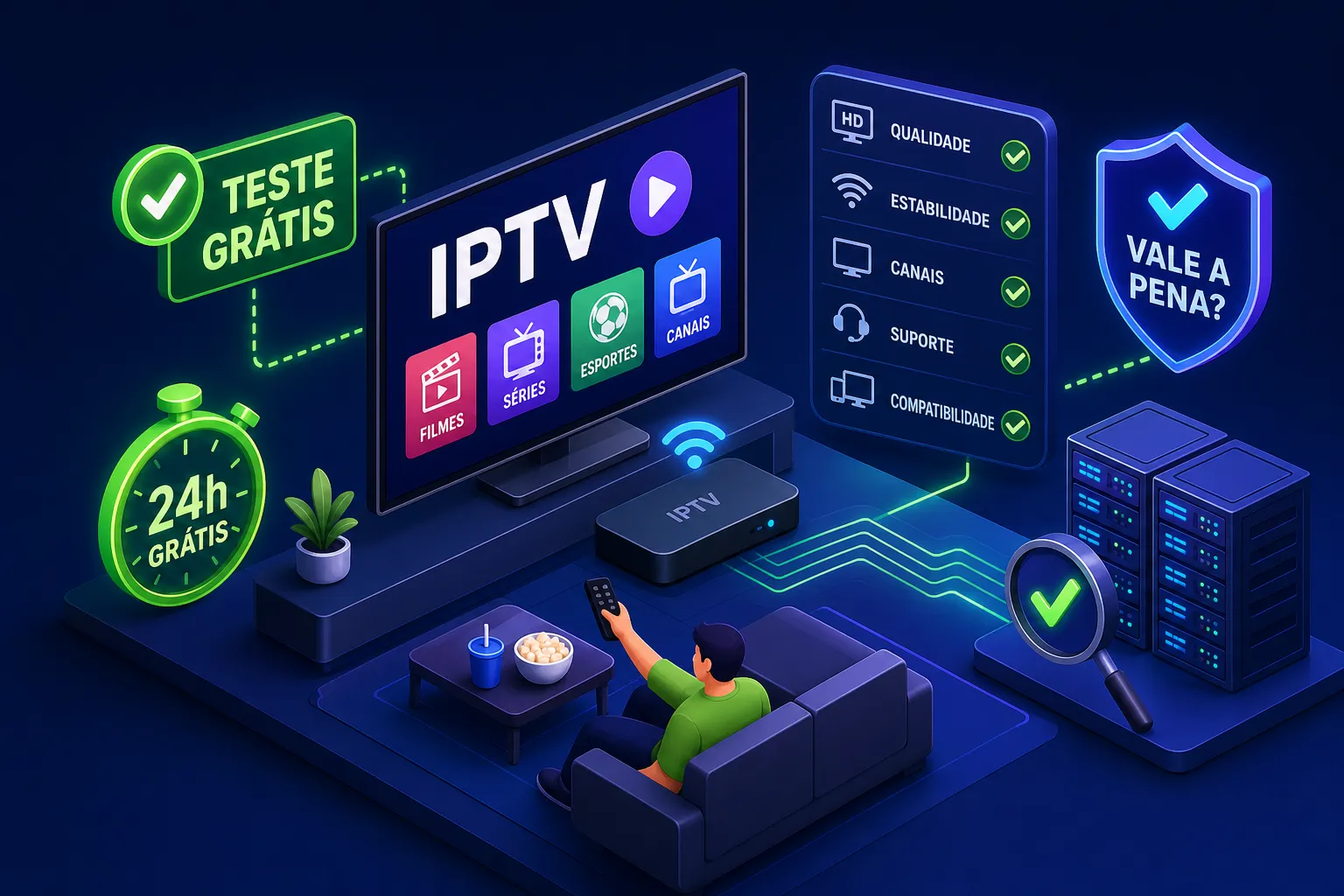 IPTV Teste Grátis: Vale a Pena? Veja O Que Analisar. Você encontrou um serviço de IPTV com preço atraente, o vendedor garante que é estável