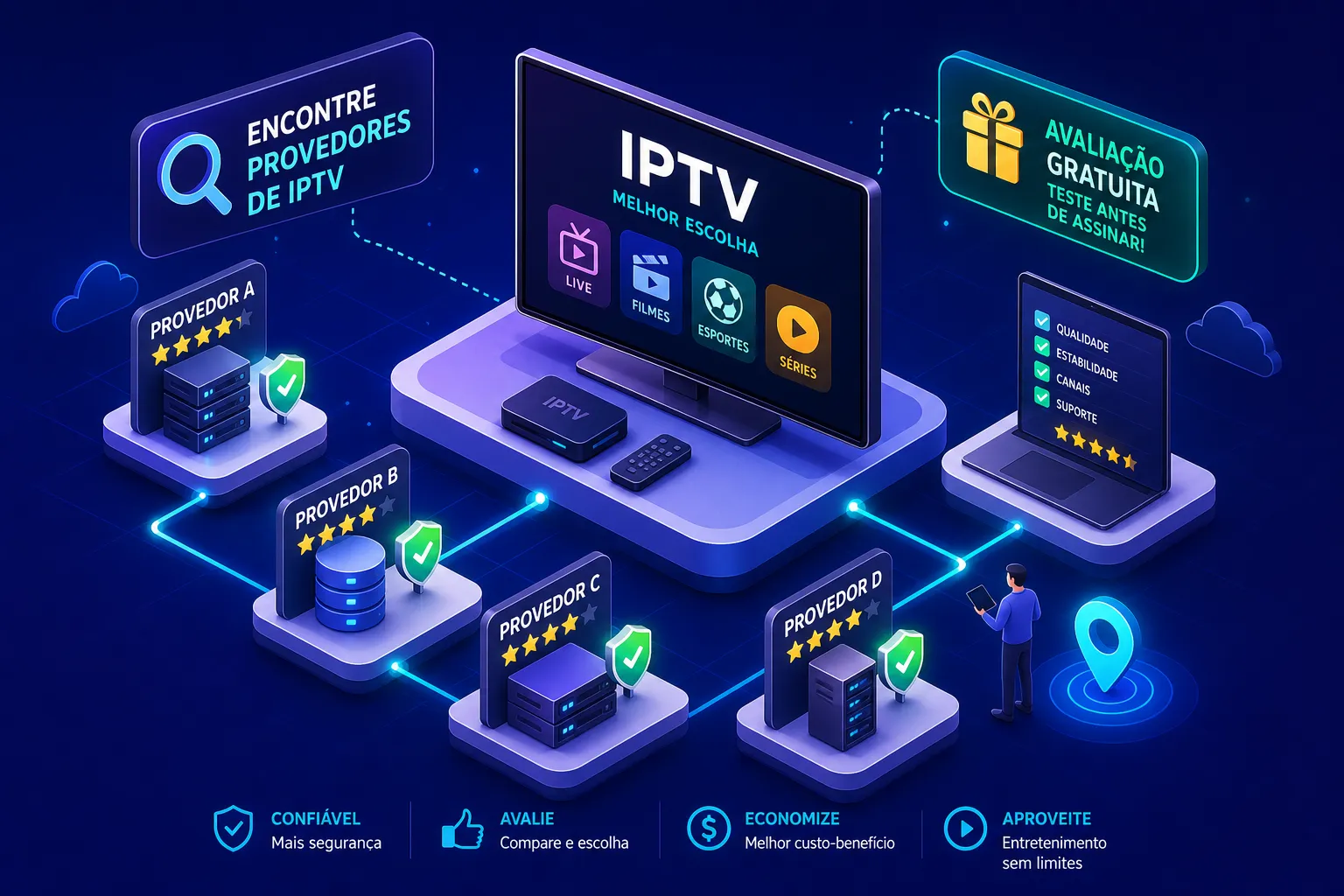 A lista IPTV gratuita é uma alternativa popular para quem quer TV ao vivo sem mensalidade fixa, e o Brasil concentra um dos maiores consumos de streaming da América Latina. Segundo dados da Comscore, brasileiros usam em média 3,5 serviços gratuitos de streaming